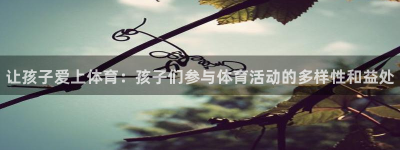 3377体育官方正版app娱乐网站：让孩子爱上体育：