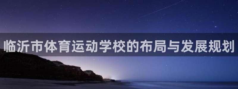 3377体育手机平台：临沂市体育运动学校的布局与发展规划